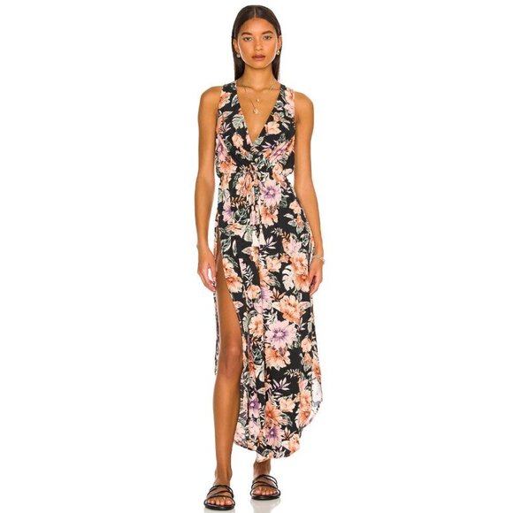 L*SPACE Kenzie Cover Up in Forget Me Not Floral Size Medium - Picture 3 of 12